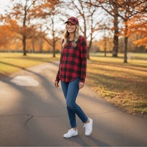 Old Navy Medium Buffalo Plaid L/S Shirt